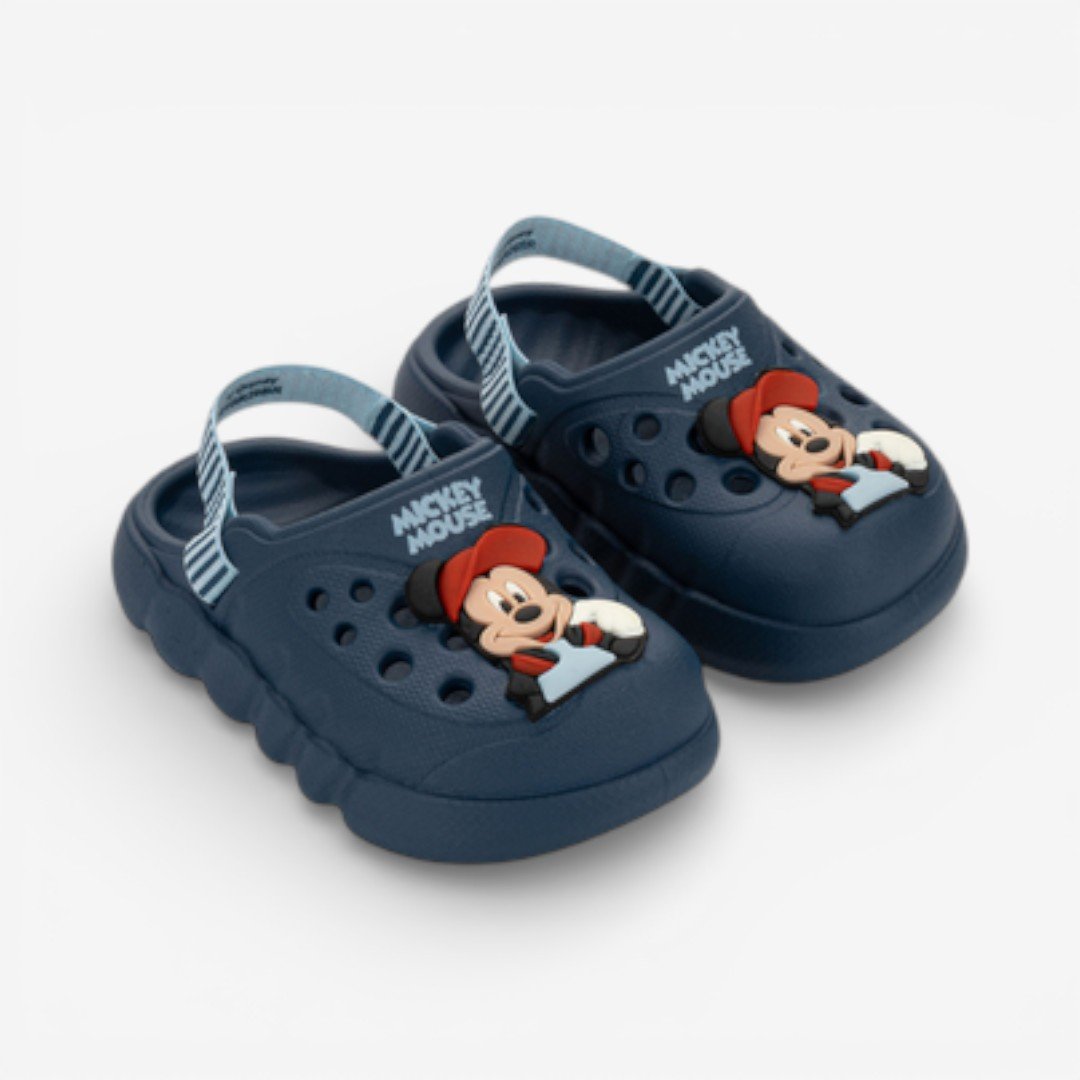 Babuche Grendene Disney Dreamy Baby Mickey Azul Azul 2