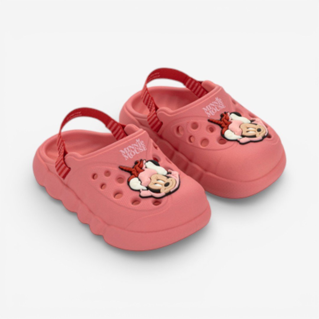 Babuche Grendene Disney Dreamy Baby Minnie Rosa Rosa 2