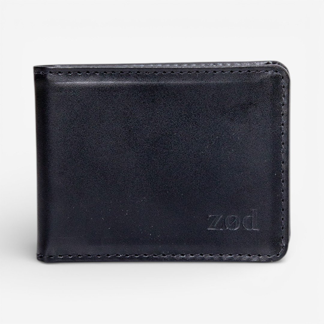 Carteira Masculina Em Couro Preto