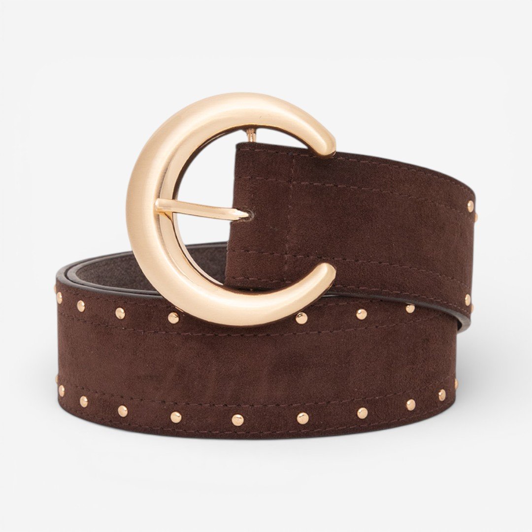 Cinto Feminino Camurça Café