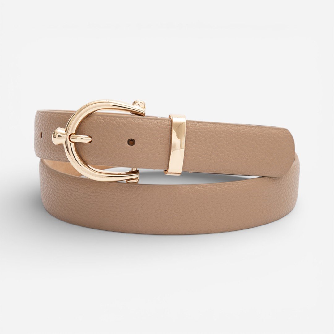 Cinto Feminino May Bege