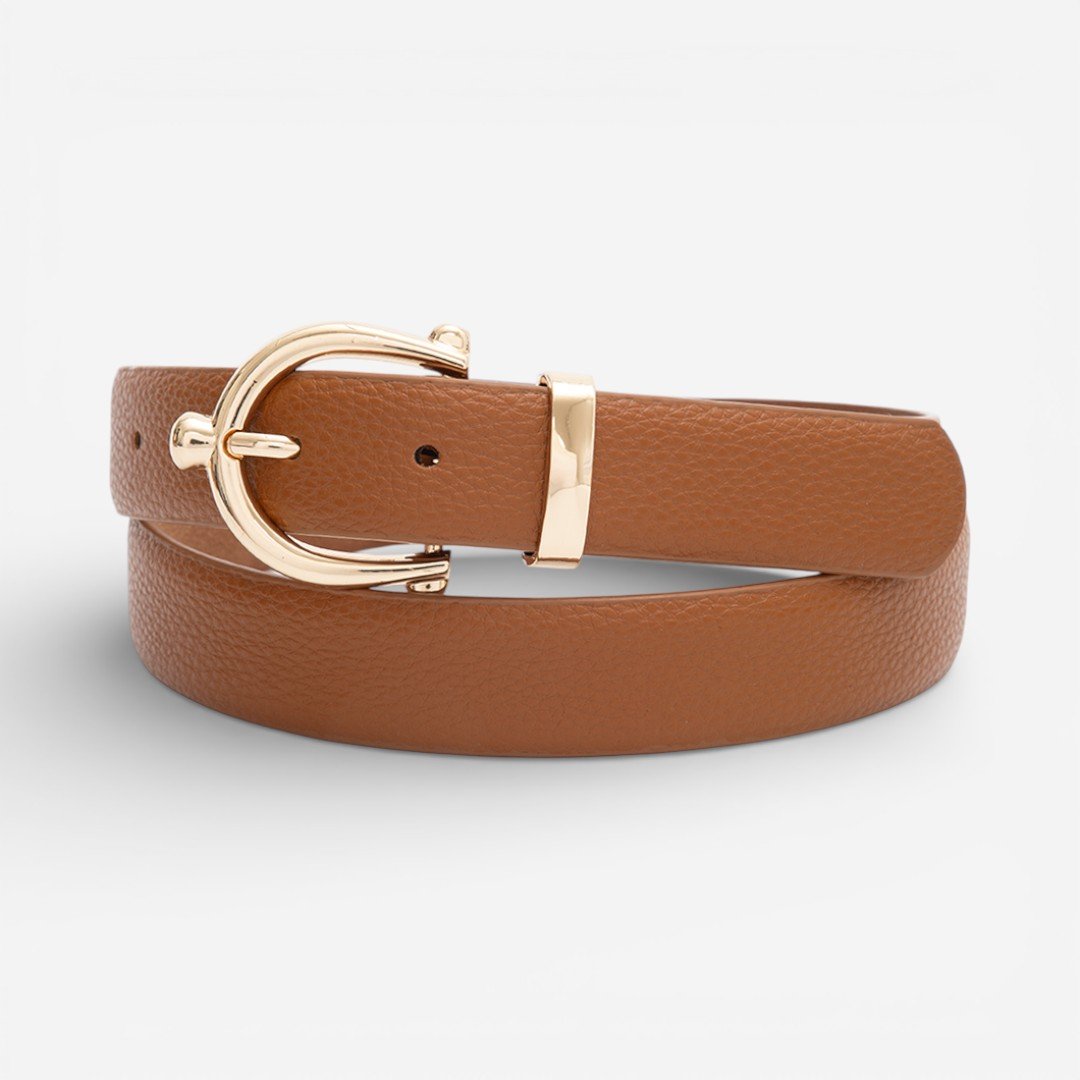 Cinto Feminino May Caramelo