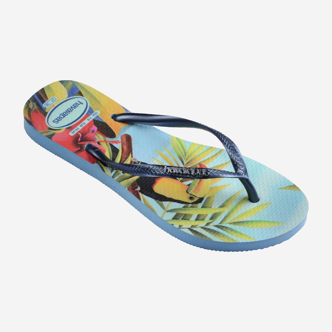 Chinelo Havaianas Slim Tropical Azul Azul 2