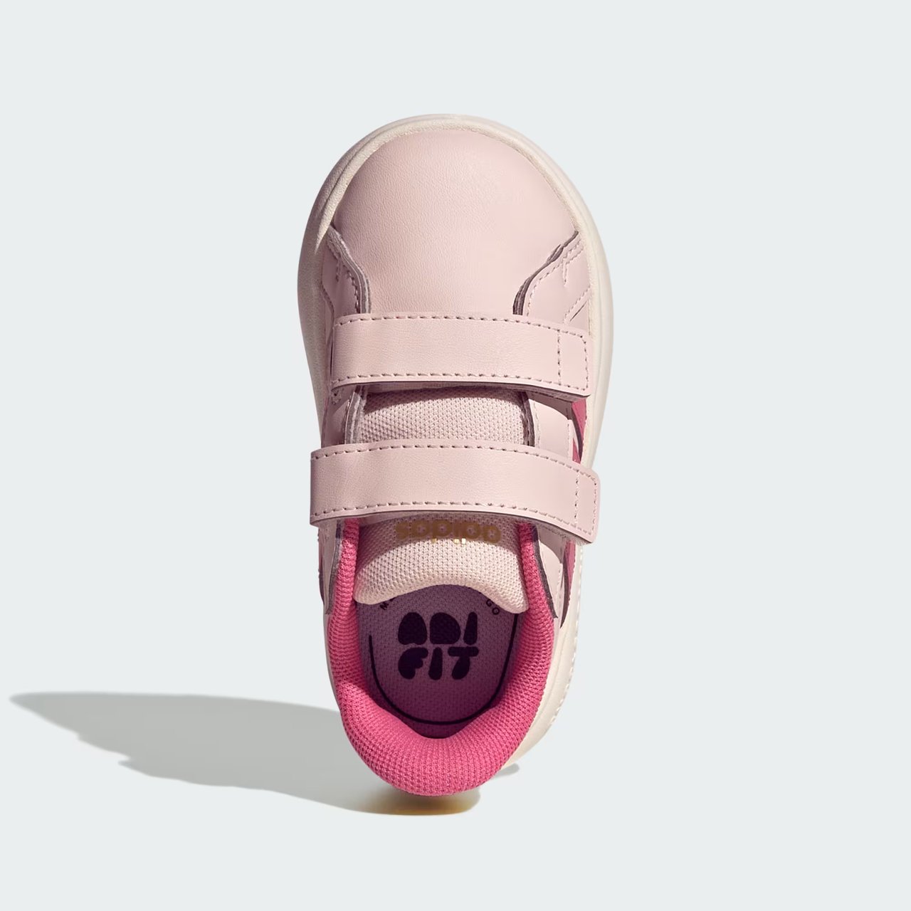Tênis Adidas Grand Court 3.0 Bubble Infantil Rosa Rosa 3