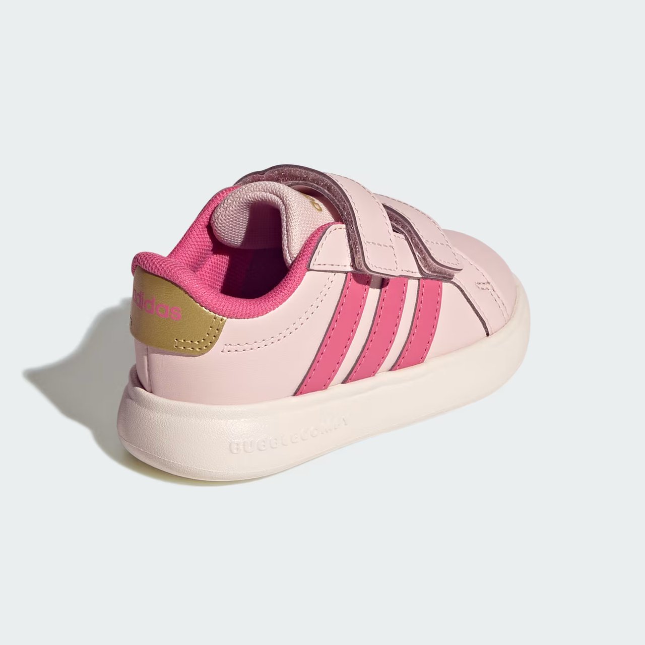 Tênis Adidas Grand Court 3.0 Bubble Infantil Rosa Rosa 5