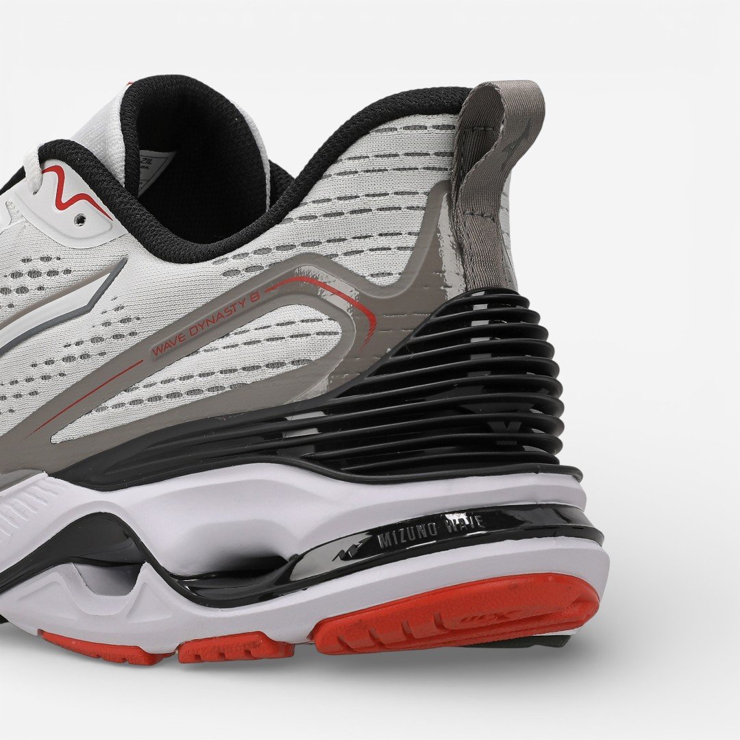 Tênis De Corrida Mizuno Wave Dynasty 8 Masculino Branco Branco 8