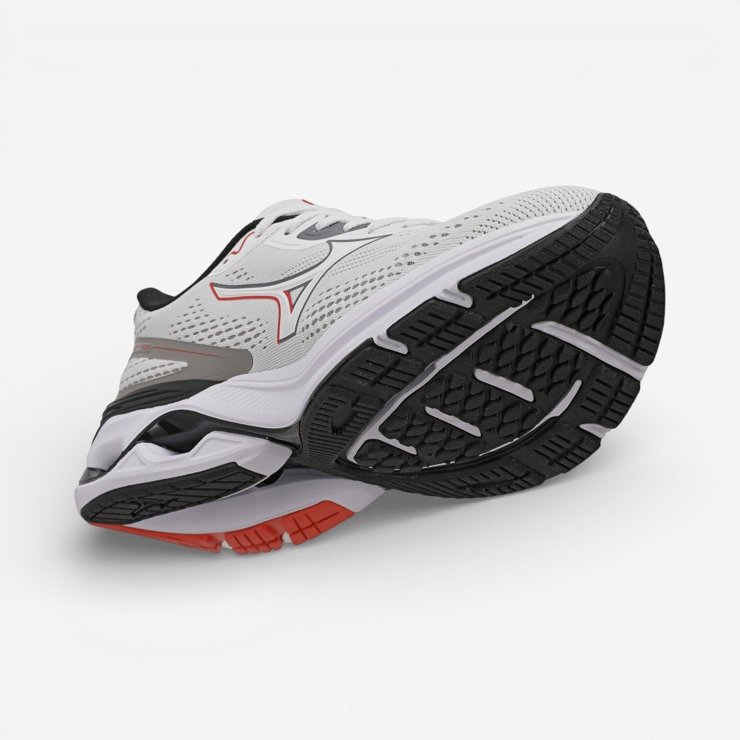 Tênis De Corrida Mizuno Wave Dynasty 8 Masculino Branco Branco 7