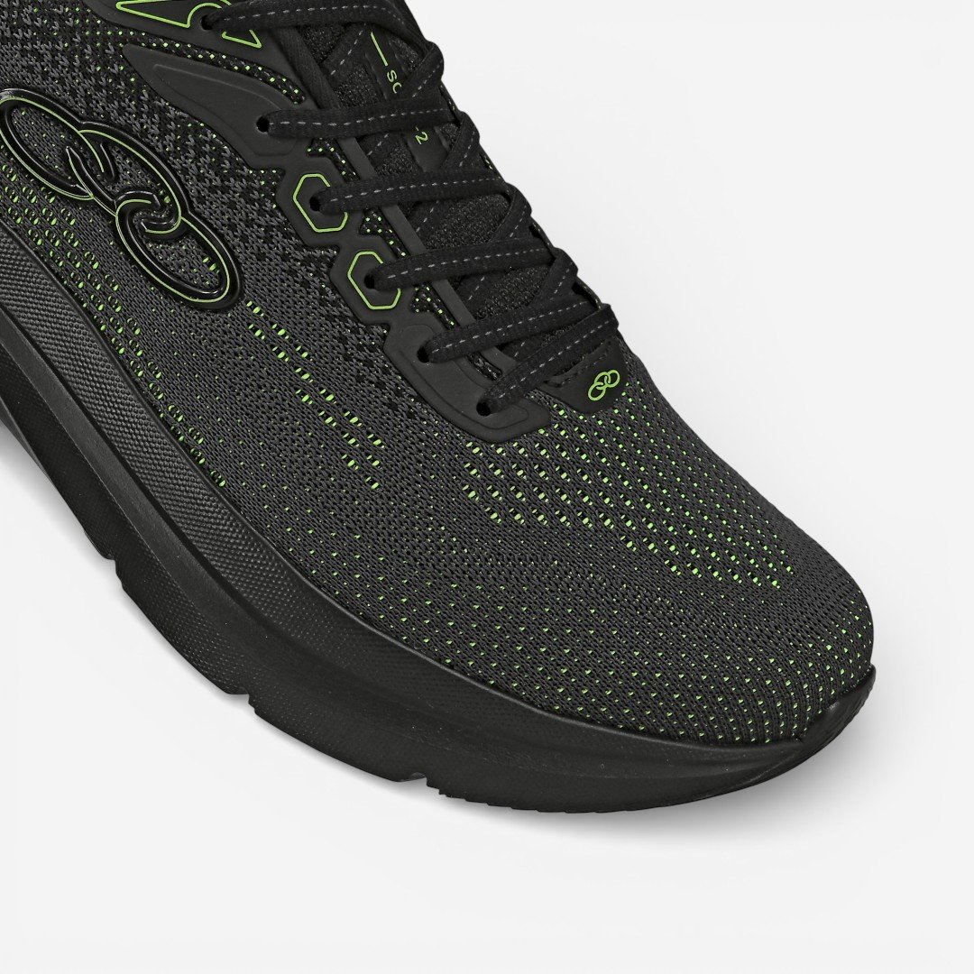 Tênis Olympikus Soma 2 Grafite Preto/Verde 5