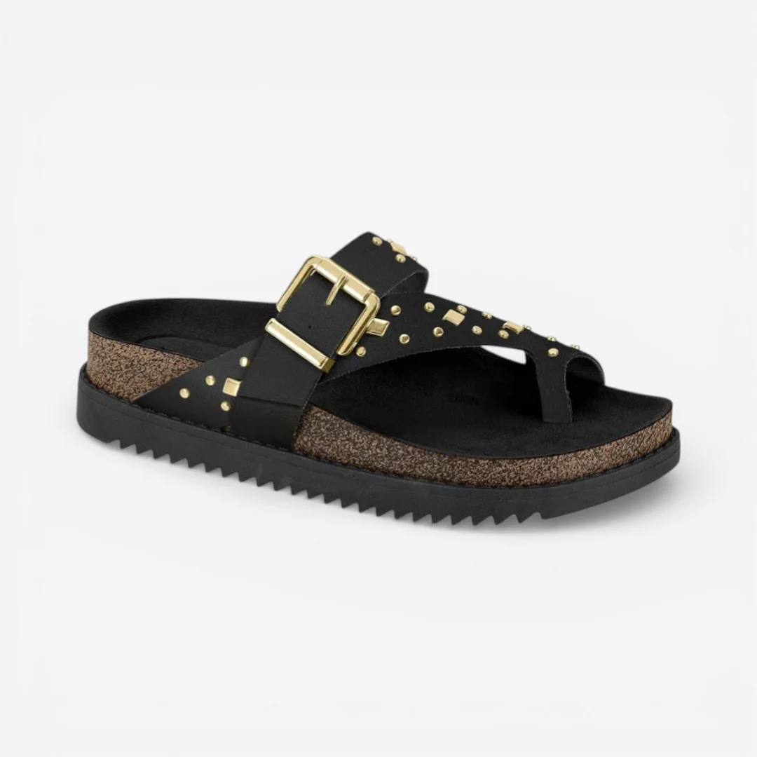 Tamanco Papete Moleca Napa Preto Preto 2