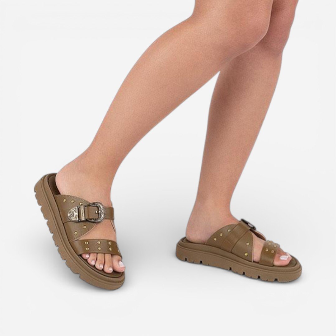 Tamanco Moleca Feminino Verde Oliva Verde 2