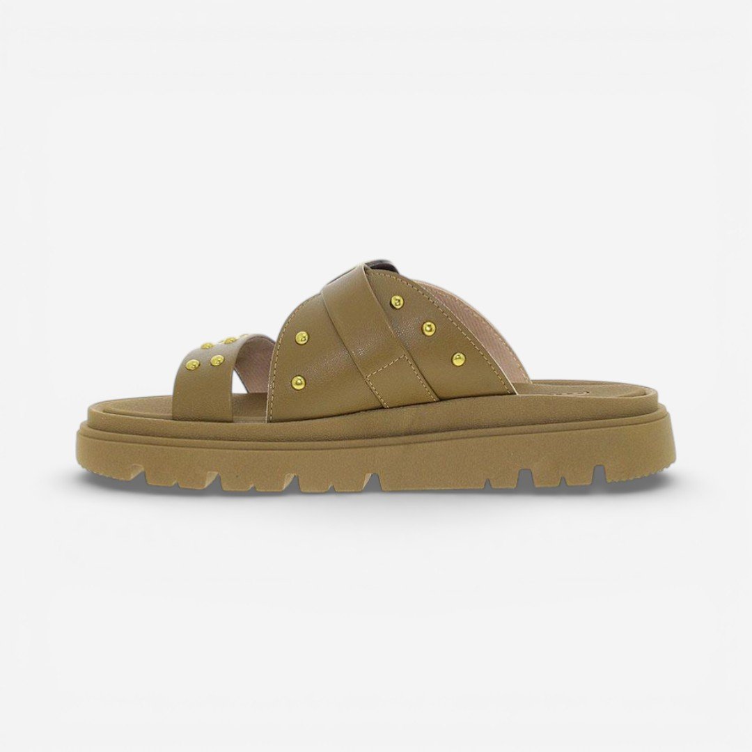 Tamanco Moleca Feminino Verde Oliva Verde 4