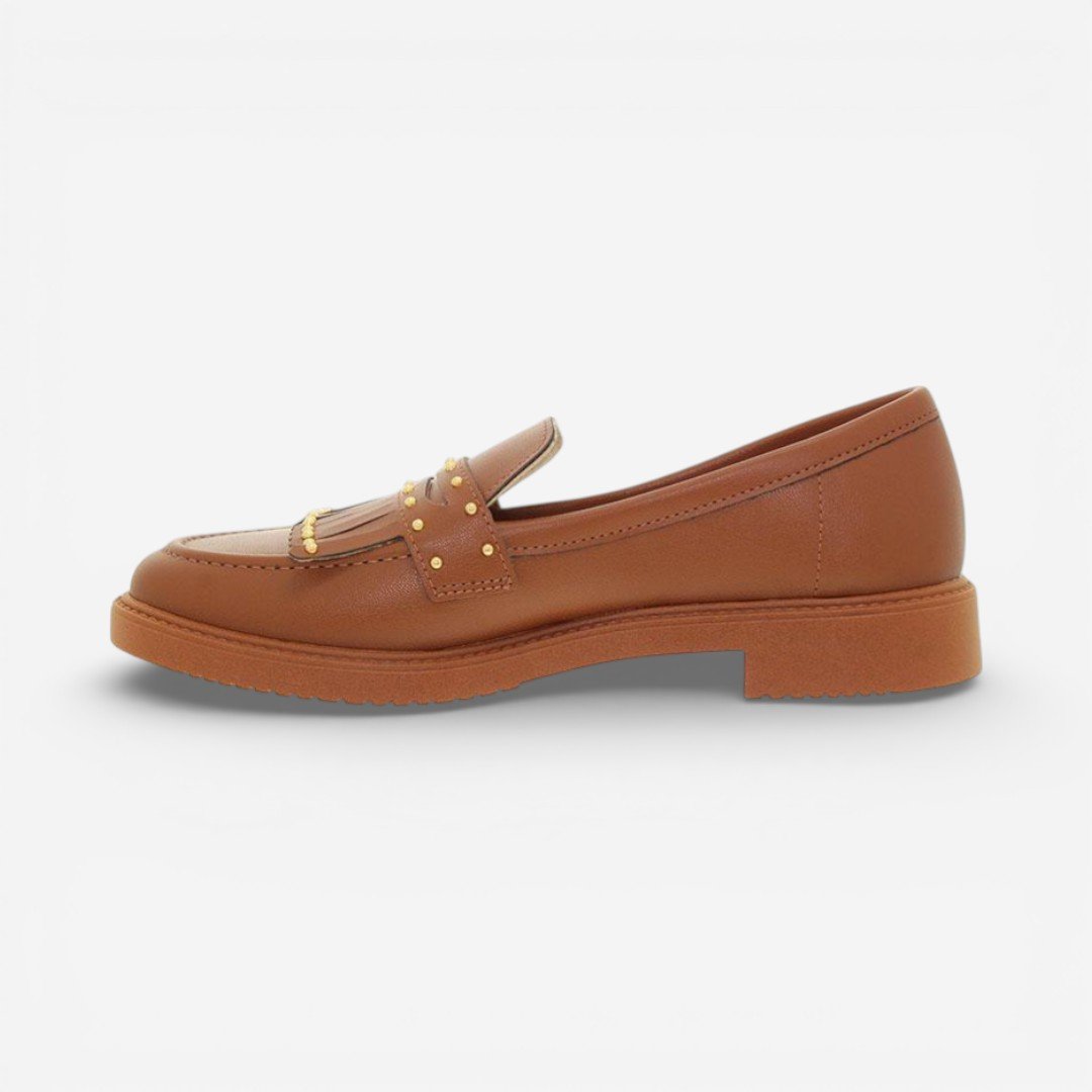 Sapato Loafer Moleca Marrom Marrom 4