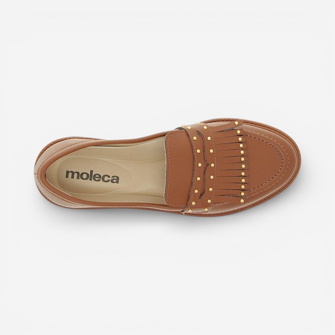 Sapato Loafer Moleca Marrom Marrom 6