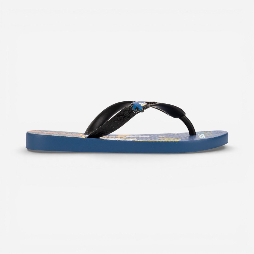 Chinelo Ipanema Sonic Lets Infantil Azul Escuro Preto 3