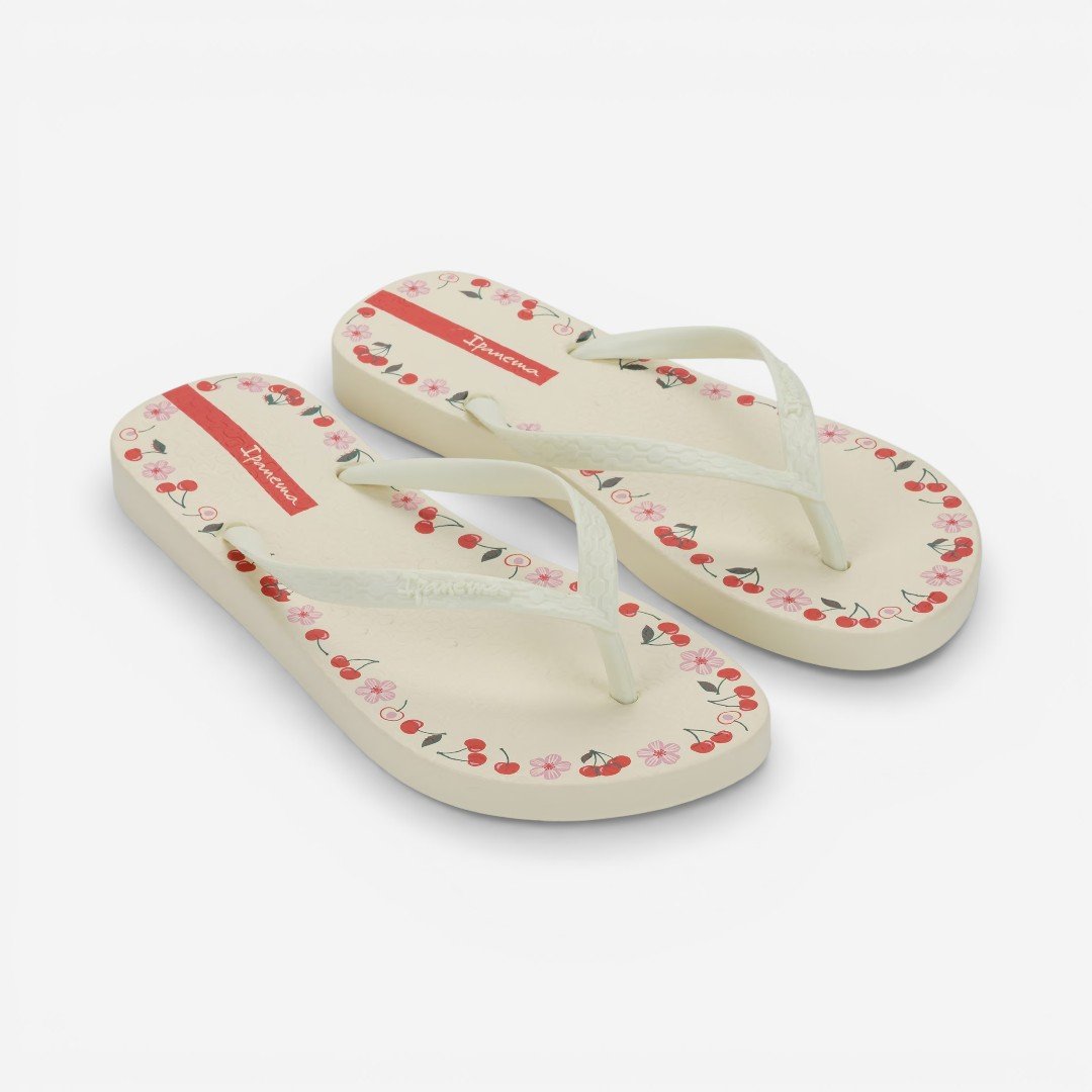 Chinelo De Dedo Ipanema Day Flores Bege