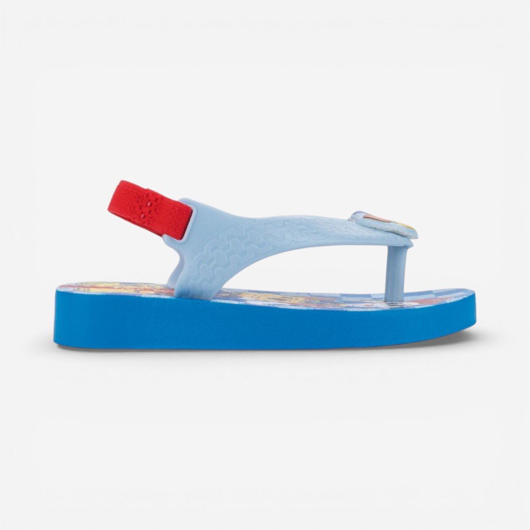 Sandália De Dedo De Bebê Patrulha Canina Friends Ipanema Chase Azul Azul 3
