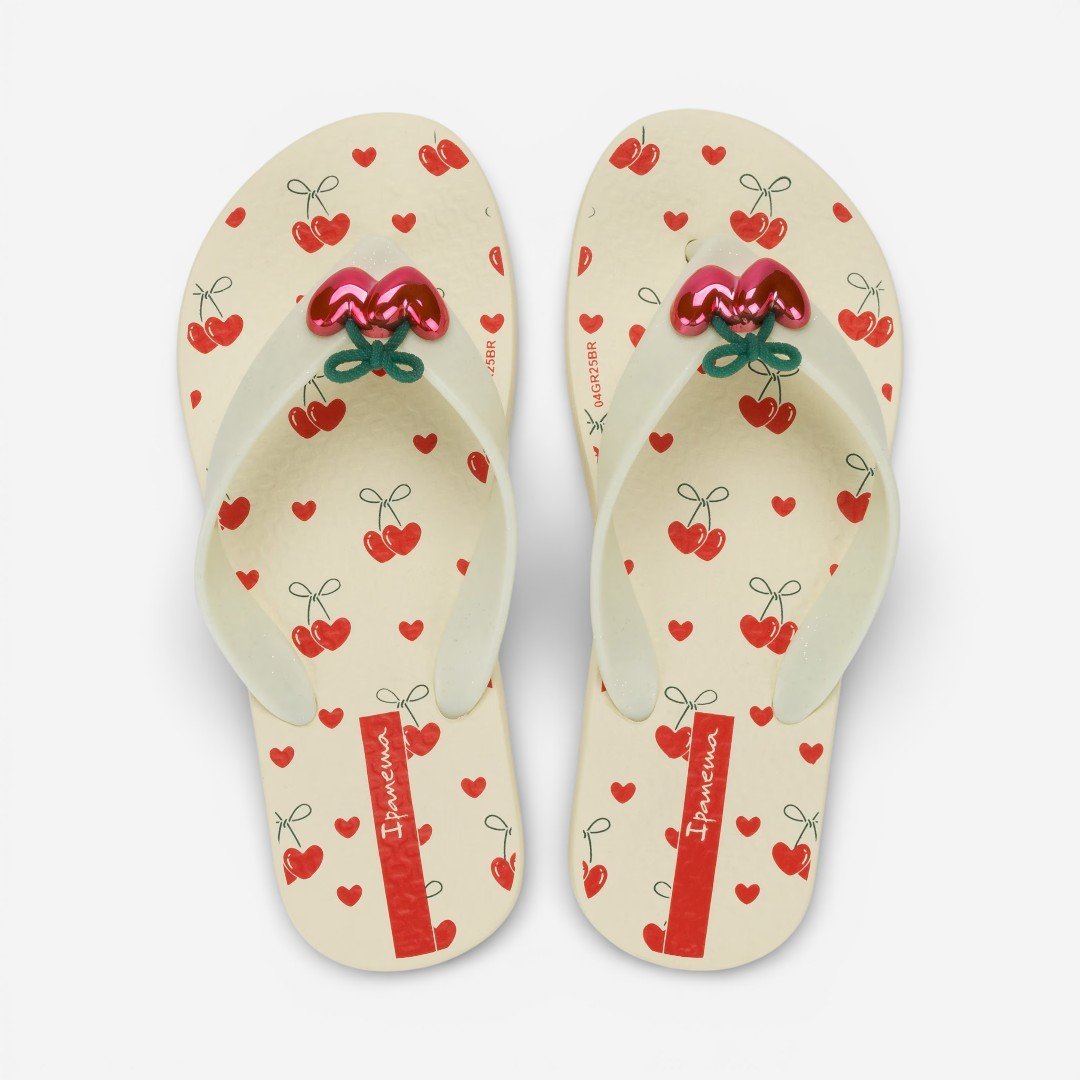 Chinelo de Dedo Infantil Ipanema Belle II Bege