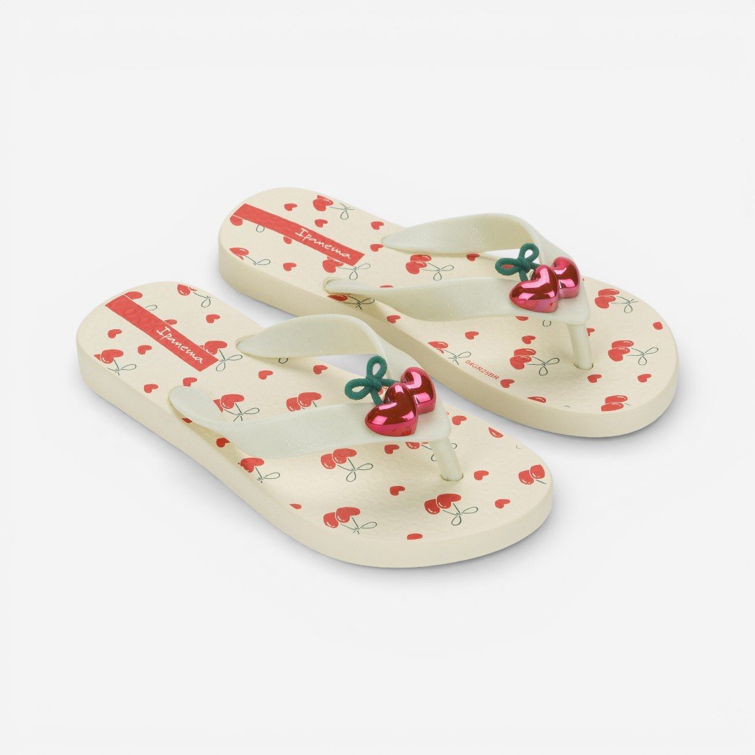 Chinelo de Dedo Infantil Ipanema Belle II Bege Bege 2