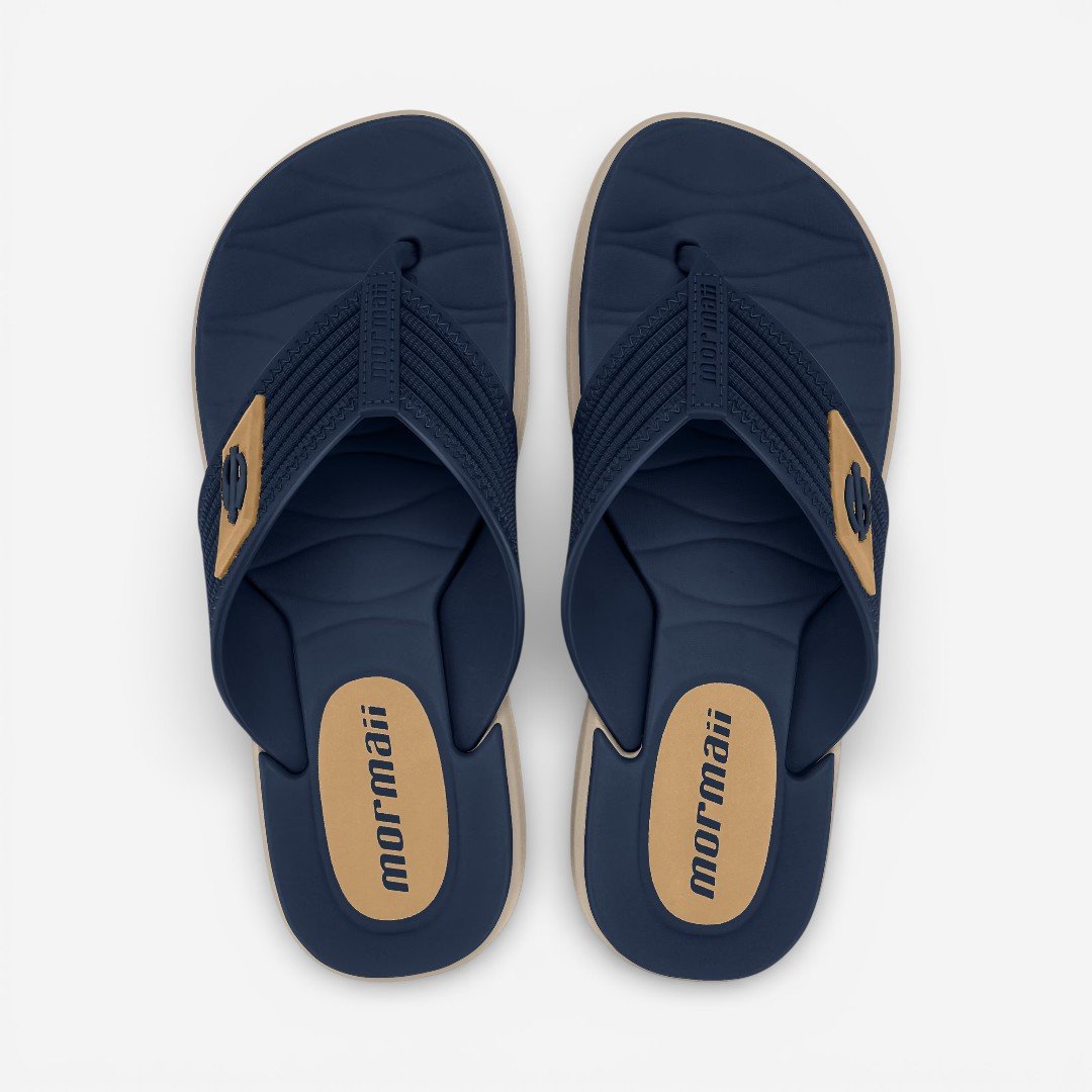 Chinelo De Dedo Kinja Mormaii Azul