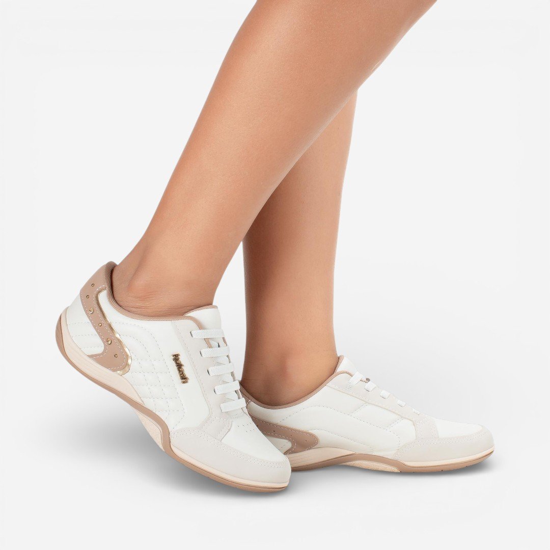 Tênis Kolosh Casual Marfim Marfim 2