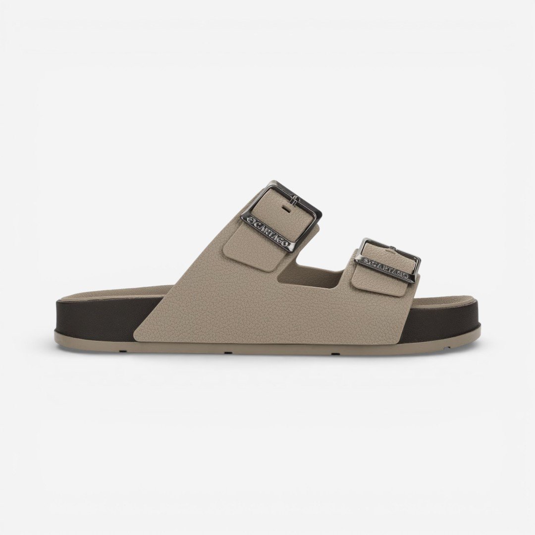 Chinelo Slide Marrom Milão Plus Cartago