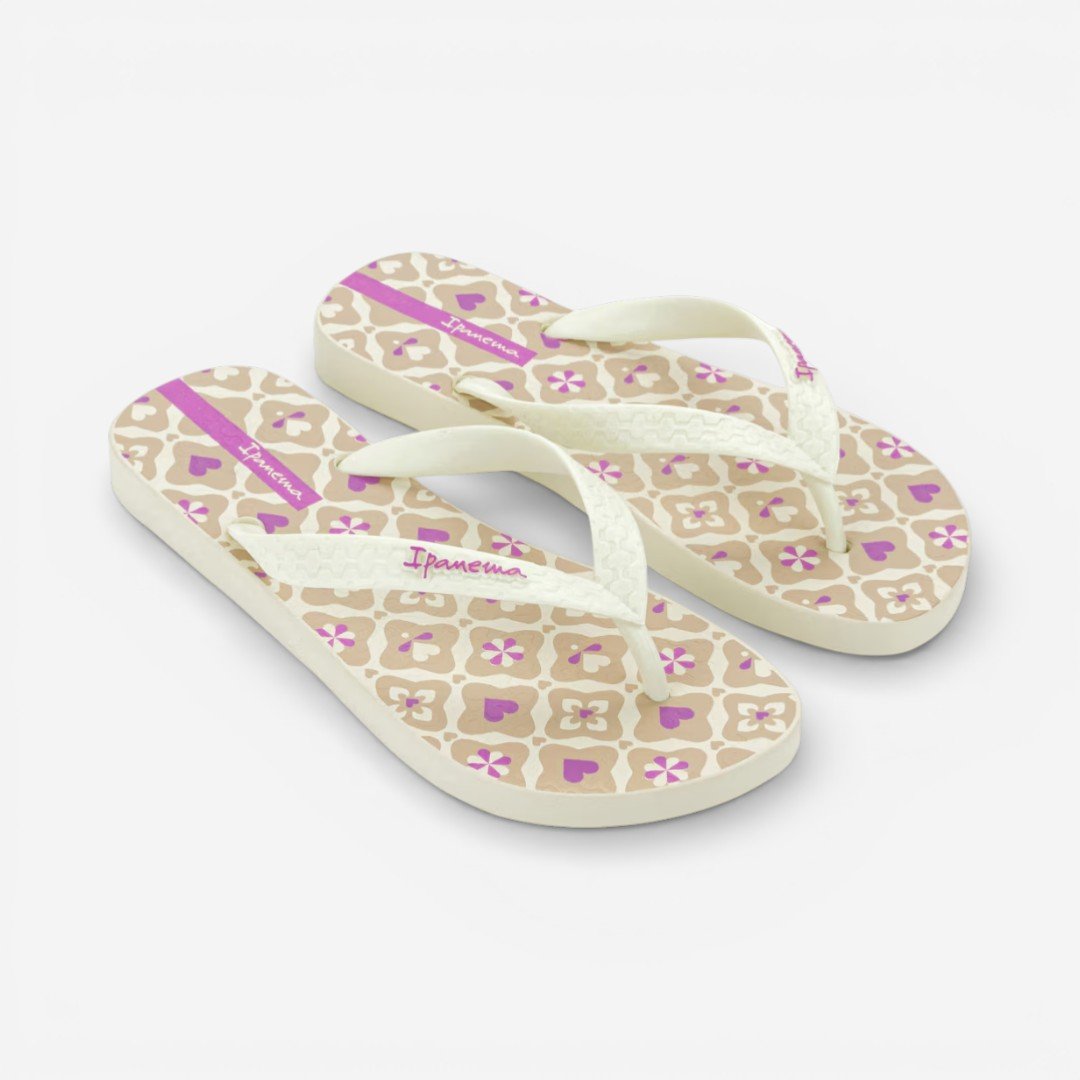 Chinelo Ipanema Happy Bege Bege 2