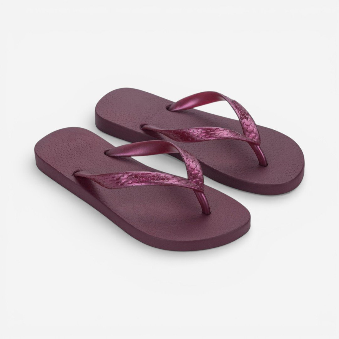 Chinelo Ipanema Clássica Feminina Vinho Perolado Vinho 2