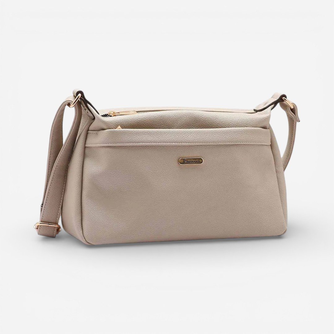 Bolsa Feminina Chenson Original Transversal Bege