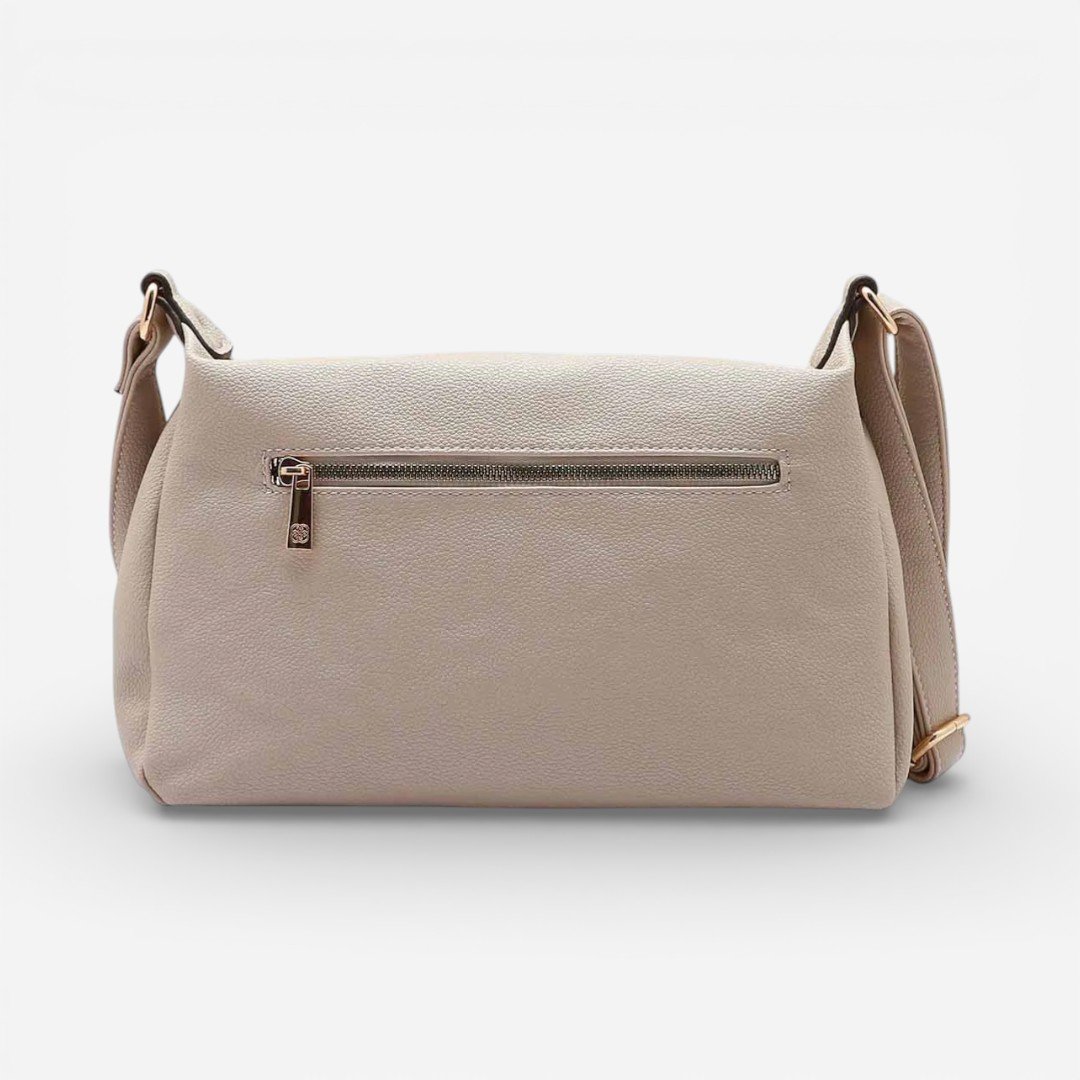 Bolsa Feminina Chenson Original Transversal Bege Bege 2