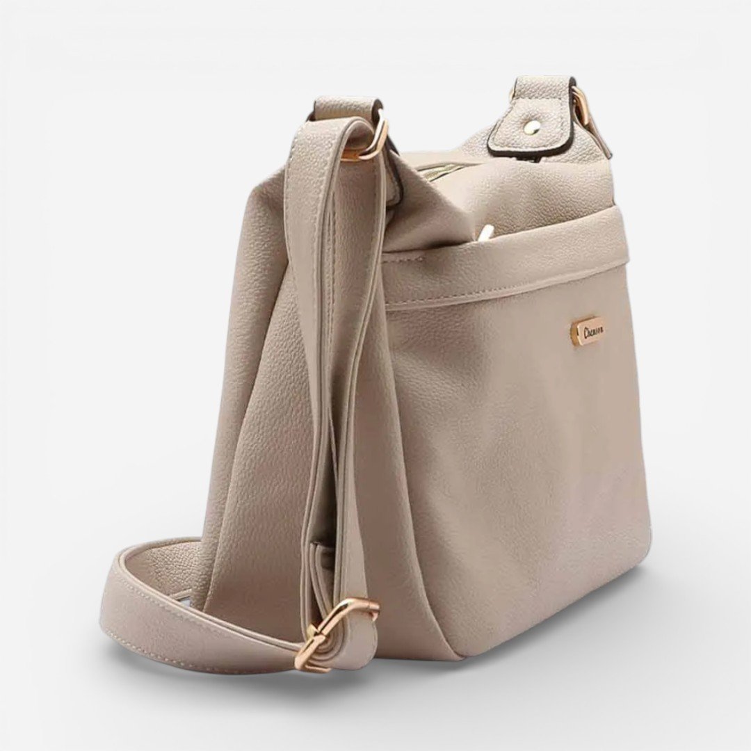 Bolsa Feminina Chenson Original Transversal Bege Bege 3