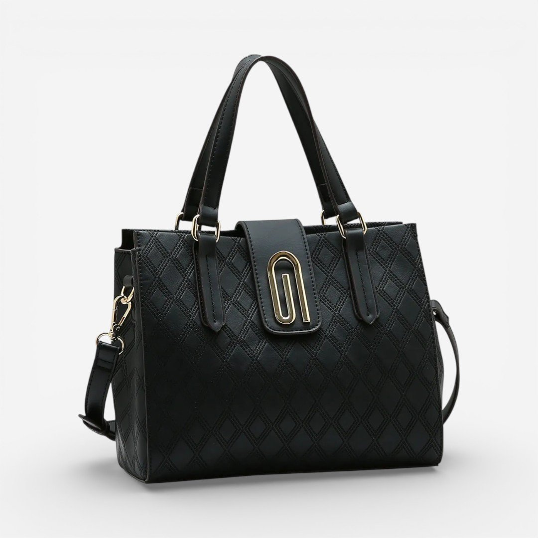 Bolsa Feminina Chenson Mão Texturizado Preta