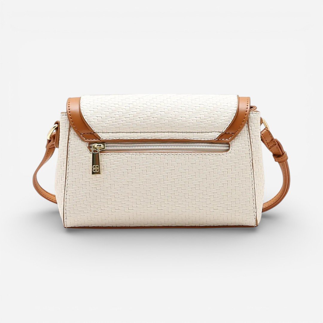 Bolsa Feminina Chenson Transversal Atemporal Nude Branco 2