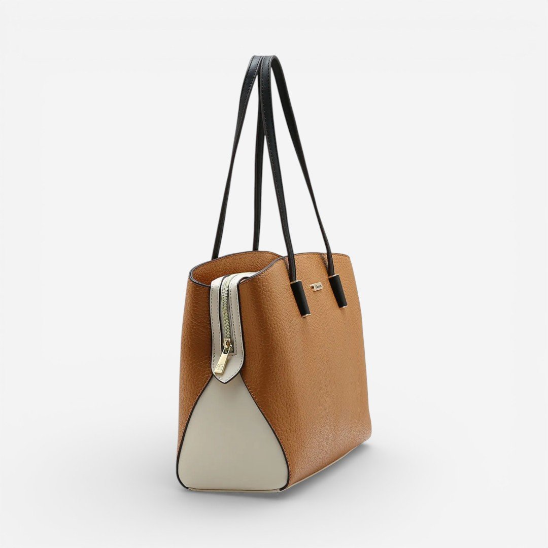 Bolsa Feminina Chenson Contrastes Marrom Marrom 3