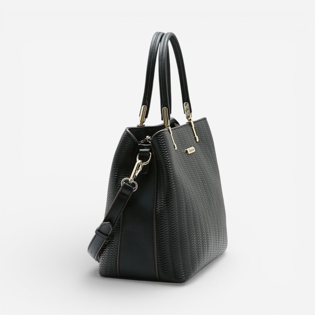 Bolsa Feminina Chenson Mão Ferragem Delicada Preta Preto 3