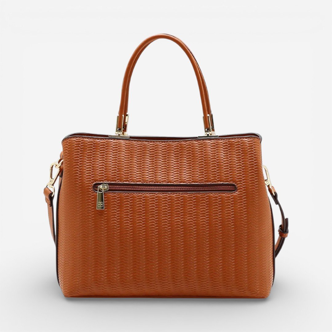 Bolsa Feminina Chenson Mão Ferragem Delicada Marrom Marrom 2