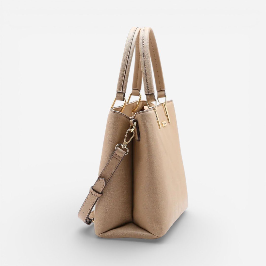 Bolsa Feminina Chenson Mão Casual Chic Natural Bege 3