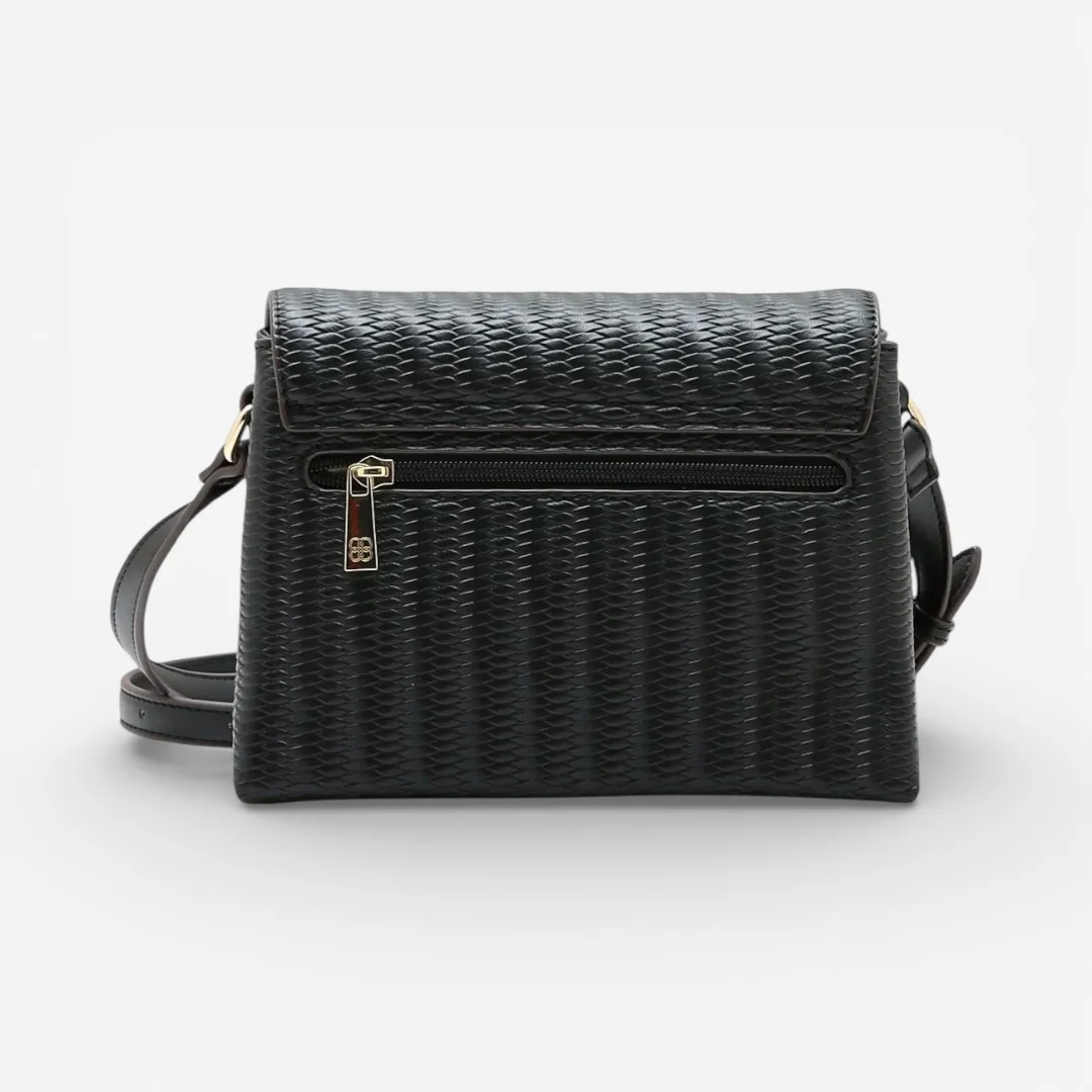 Bolsa Feminina Chenson Transversal Ferragem Delicada Preta Preto 2