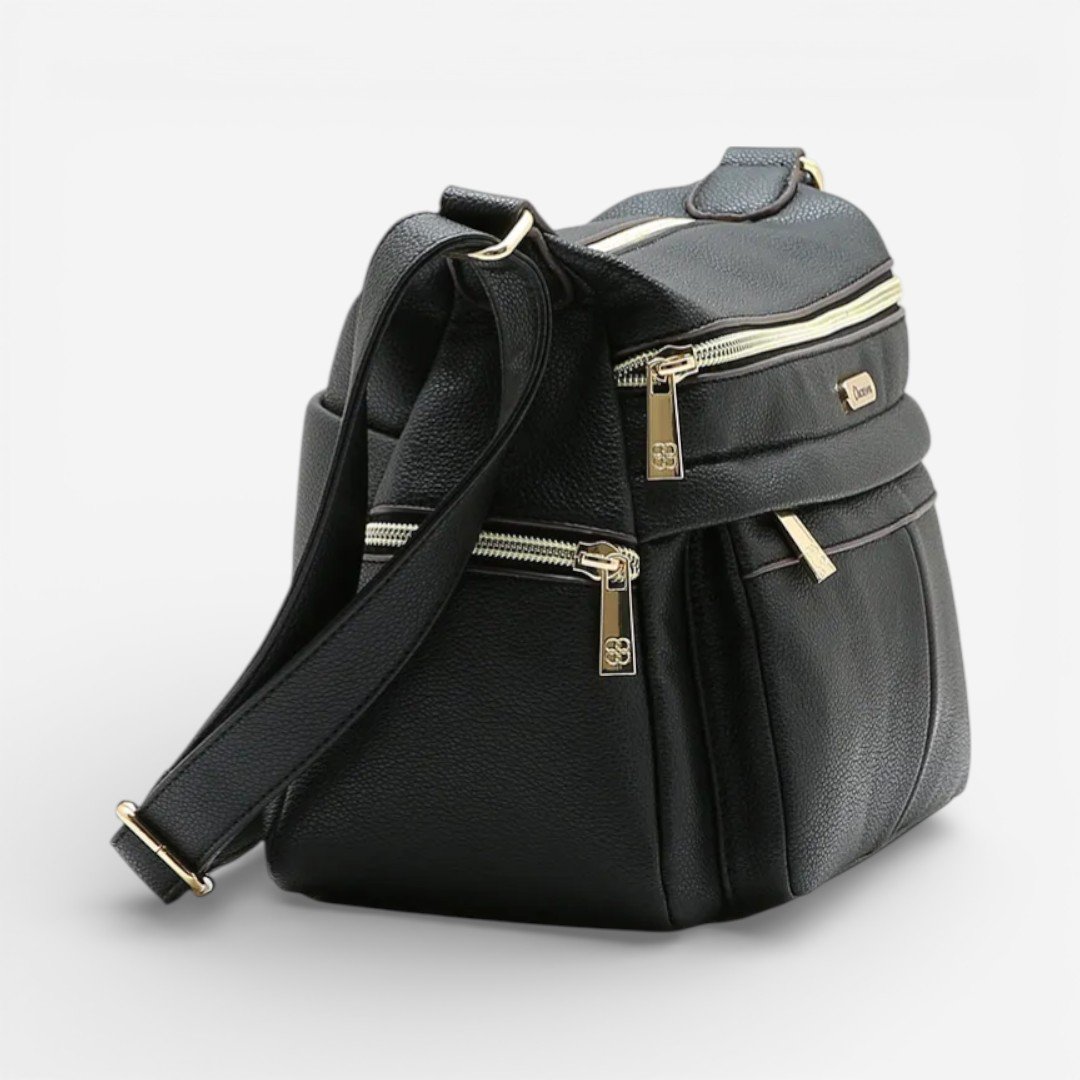 Bolsa Feminina Chenson Transversal Preta Preto 3