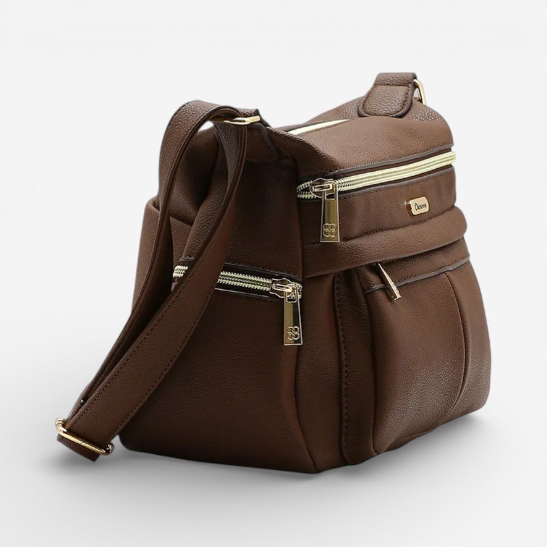 Bolsa Feminina Chenson Transversal Café Marrom 3