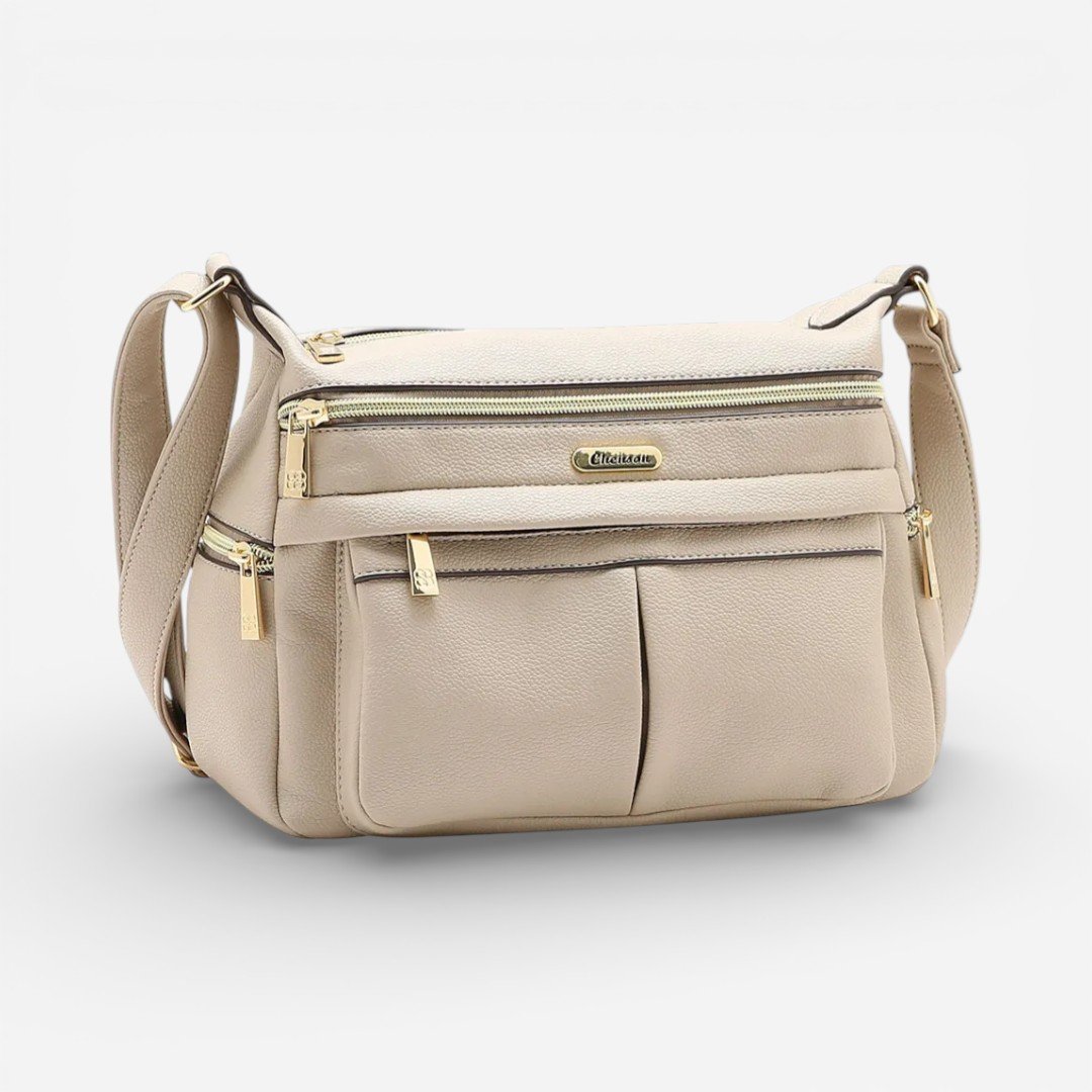 Bolsa Feminina Chenson Transversal Bege