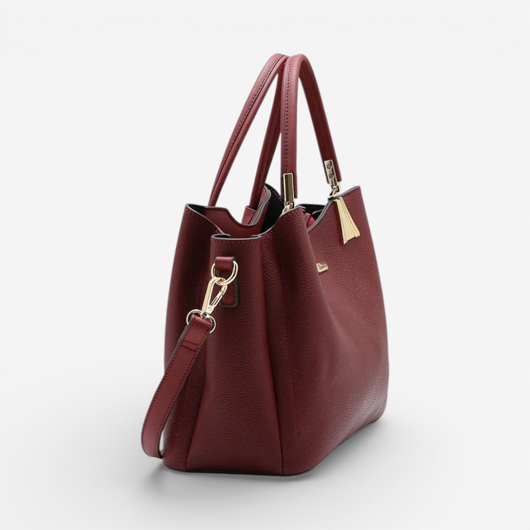 Bolsa Feminina Chenson Mão Contemporâneo Vinho Vinho 3