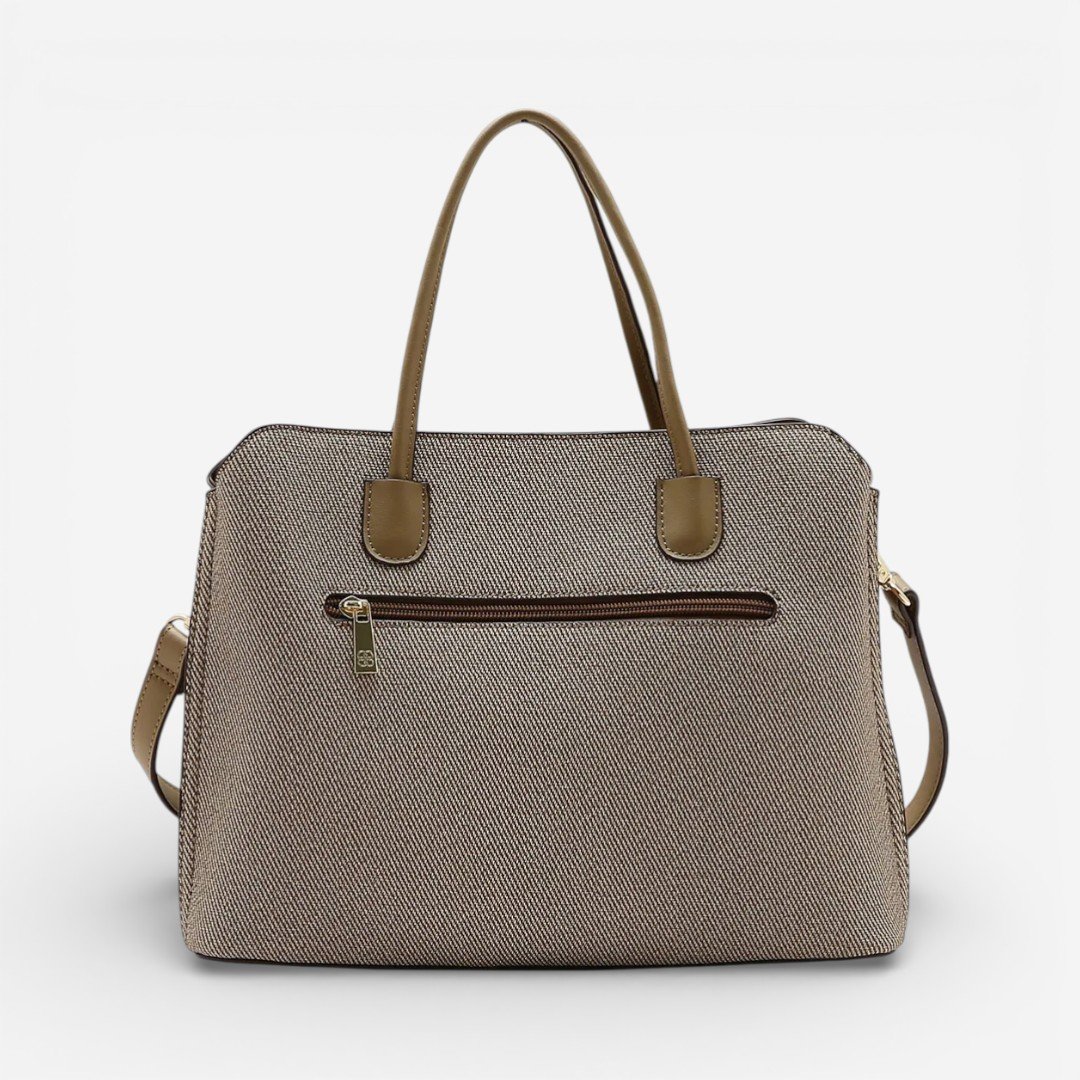 Bolsa Feminina Chenson Mão Clássico Chic Marrom Marrom 2