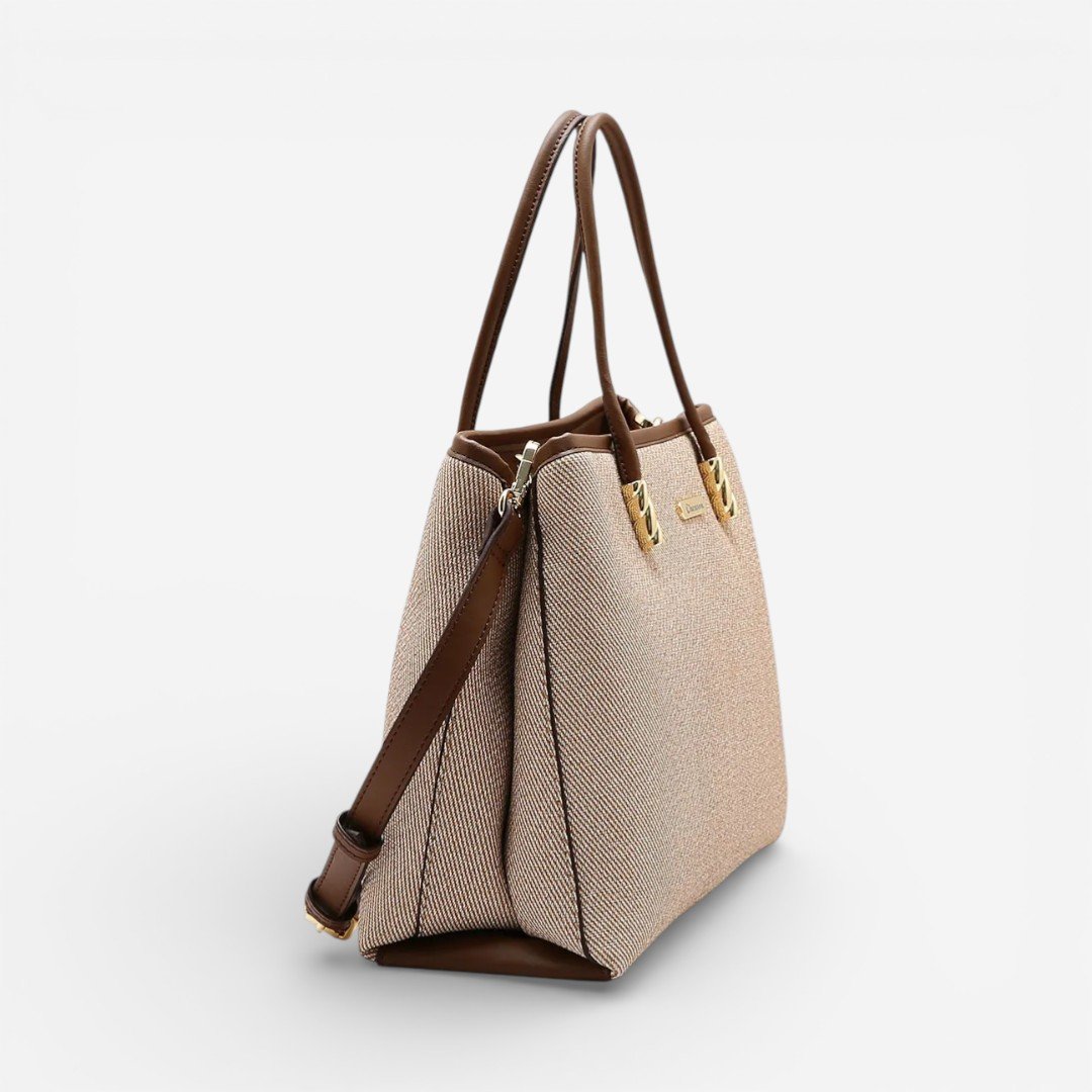 Bolsa Feminina Chenson Mão Clássico Chic Nude Bege 2