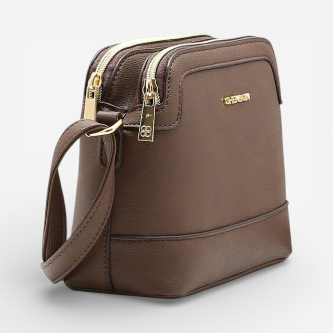 Bolsa Feminina Chenson Transversal Marrom Marrom 3