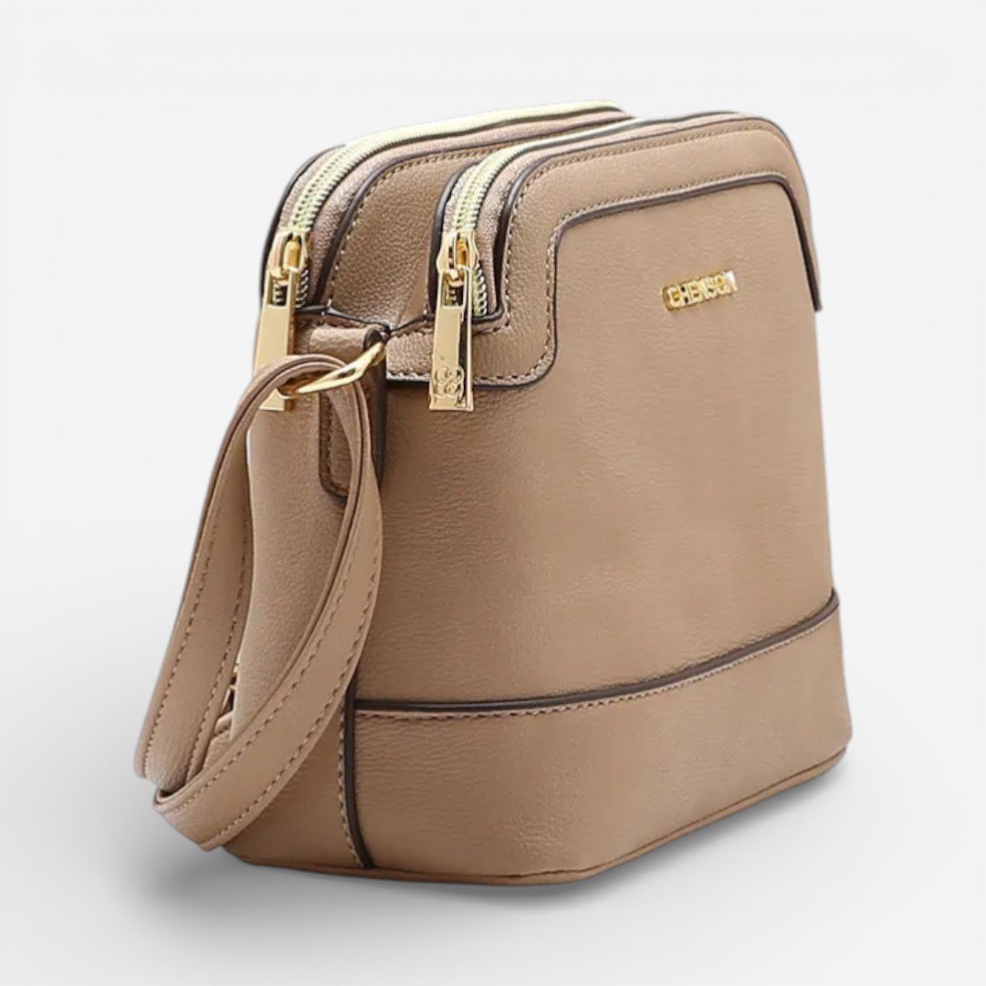 Bolsa Feminina Chenson Transversal Natural Bege 3
