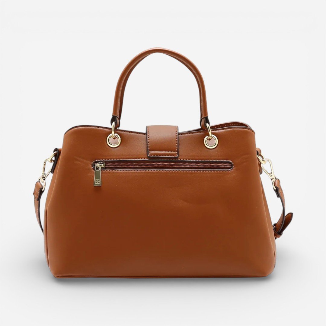 Bolsa Feminina Chenson Mão Matelassê Elegance Marrom Marrom 2