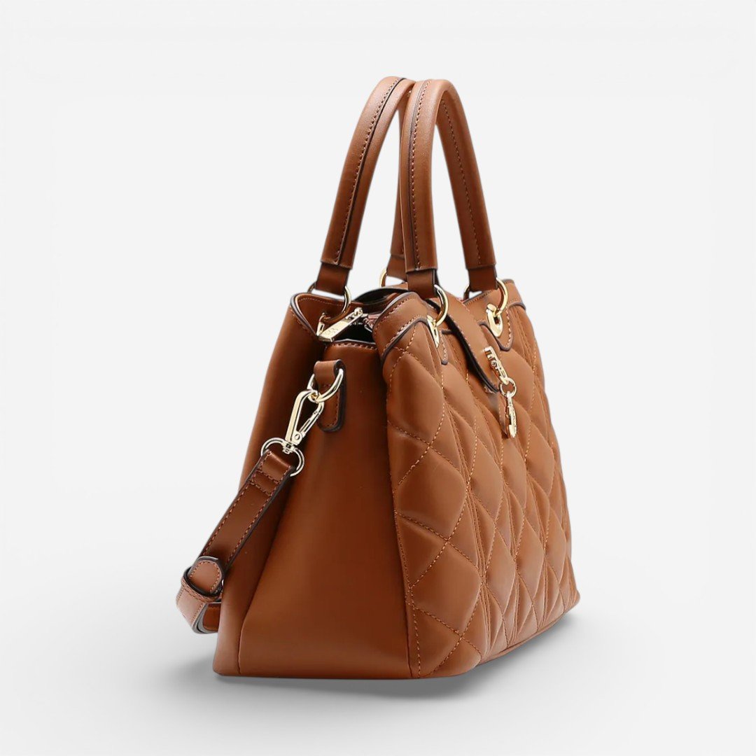 Bolsa Feminina Chenson Mão Matelassê Elegance Marrom Marrom 3