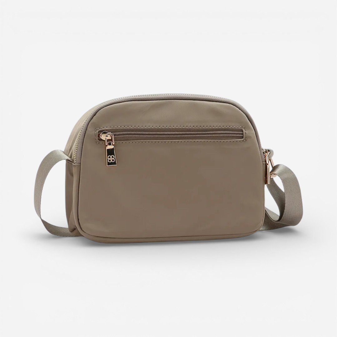 Bolsa Feminina Chenson Transversal Twill Nylon Natural Bege 2