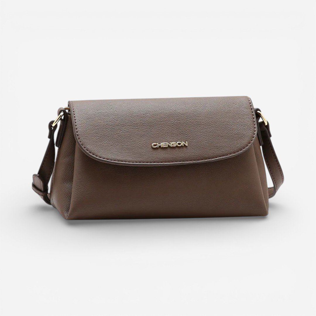 Bolsa Feminina Chenson Transversal Marrom
