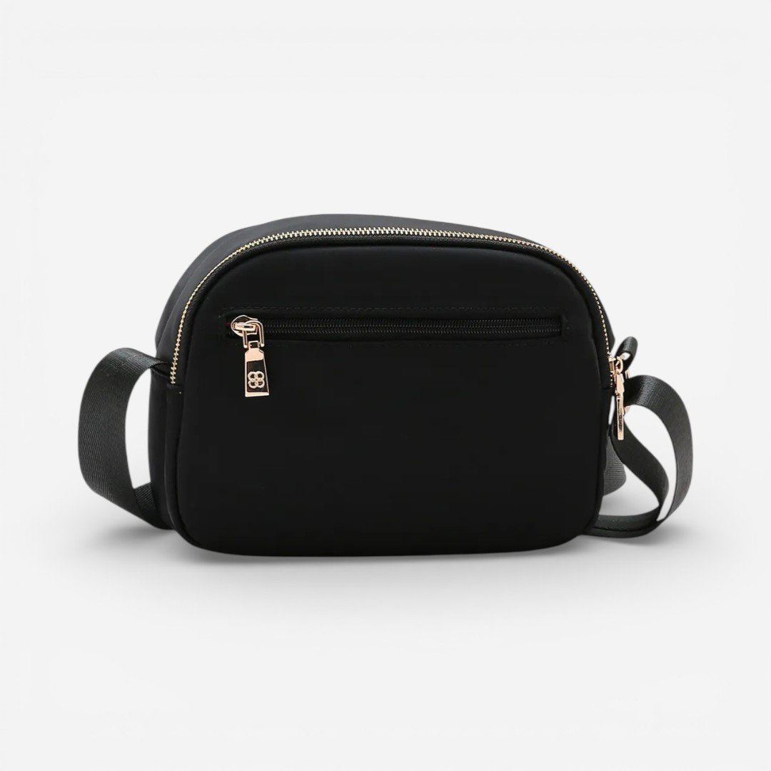 Bolsa Feminina Chenson Transversal Twill Nylon Preta Preto 2